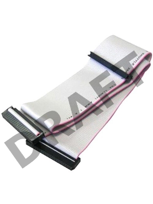 Шлейф IDE UDMA33 Cablexpert CC-IDE/33, 2 устр., 40 жил, 50см, пакет