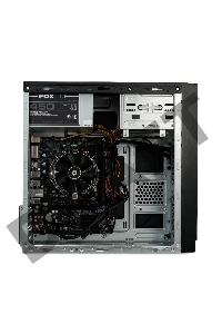 Персональный компьютер ПК NERPA BALTIC i342 MT MT Intel Core i3 10100(3.6Ghz)/8192Mb/256SSDGb/noDVD/war 1y/black/noOS + 450W, noKbd&m