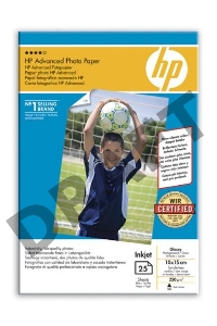 Бумага HP Q8691A 10x15 Advanced Glossy Photo, 250 g/m, (25 sheets)