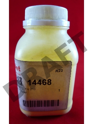 Тонер Brother TN 230Y HL 3040/45/50/70/DCP 9010 yellow (фл.40г.) X-Generation 1.4K Uninet