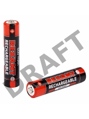 Аккумулятор тип AAA «мизинчиковый» 1.2 В 600 мАч REXANT