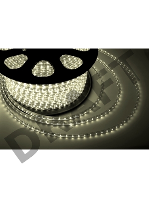 LED лента 220 В, 13х8 мм, IP67, SMD 5050, 60 LED/m, цвет свечения теплый белый