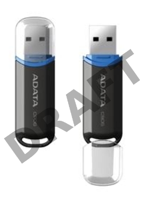 Флэш Диск ADATA Flash Drive 16Gb С906 AC906-16G-RBK {USB2.0, Black}