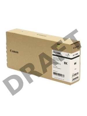 Картридж струйный Canon PFI-710 BK 2354C001 черный (700мл) для Canon TX-2000/TX-3000/TX-4000