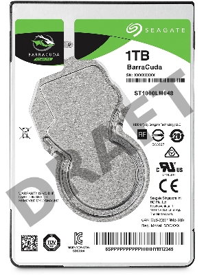 Жесткий диск Seagate Original SATA-III 1Tb ST1000LM048 Barracuda (5400rpm) 128Mb 2.5