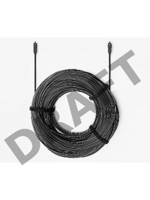 Активный оптоволоконный кабель Wize WHD20-DD-K-20 AOC HDMI 2.0 D-D (M-M), длина 20 м.