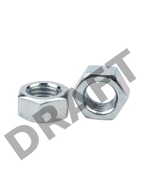 Гайка шестигранная KRANZ DIN 934, M16,  пакет (4шт.)