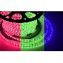 LED лента 220 В, 13х8 мм, IP67, SMD 5050, 60 LED/m, цвет свечения RGB
