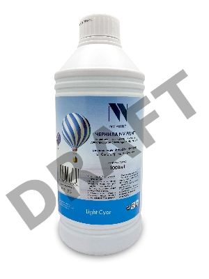 Чернила NV PRINT универсальные на водной основе NV-INK1000ULC для аппаратов Сanon/Epson/НР/Lexmark (1000 ml) Light Cyan