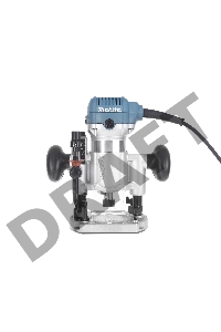 Фрезеры Makita RT0700CX2 Фрезер кромочный,{710Вт,10000-30000об\м,цанга-6-8мм,1.8кг,сум,прям направляющая,погруж и накл подошвы}