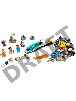 Конструктор Lego City Missions Mars Spacecraft Exploration Missions пластик (60354)