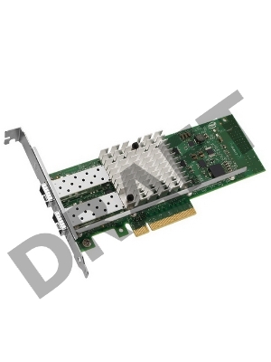 Сетевая карта Intel E10G42BTDABLK /X520-DA2  10GB/s, SFP+, 2-port, PCI Express x8, low profile{5}