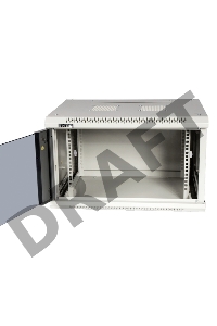 Шкаф настенный серии Pro, 9U 600x450, стеклянная дверь