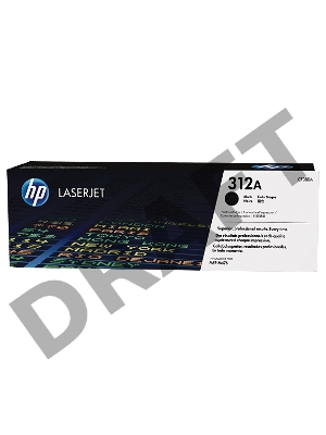 Тонер Картридж HP 312A CF380A черный для HP CLJ Pro M476 (2400стр.)