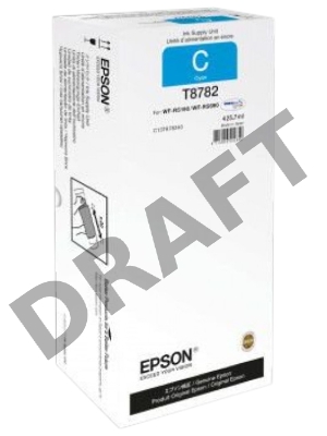 Картридж струйный Epson C13T878240 голубой для WF-R5xxx XXL