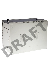 Шкаф настенный серии Pro, 9U 600x450, стеклянная дверь