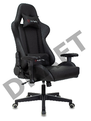 Кресло игровое Zombie Formula черный/карбон эко.кожа крестов. пластик