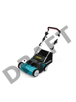 Газонокосилки Makita UV3600 Скарификатор,{1800Вт,36см,3700об\мин,4уров(-10+5мм),40л,нож-фреза,15.3кг,кор}