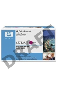 Тонер-картридж HP C9723A пурпурный для Color LJ 4600 Series 8000стр.