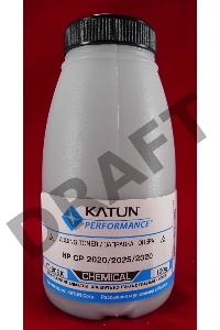 Тонер HP CP2020/2025/CM2320 Black, химический (фл.100г.) Katun фас. России