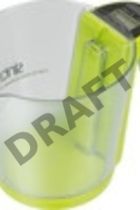 Весы кухонные электронные Sinbo SKS 4516 макс.вес:2кг зеленый