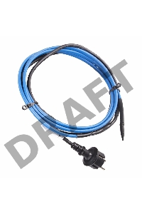 Греющий саморегулирующийся кабель на трубу 15MSR-PB 15M (15м/225Вт) REXANT