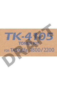 Тонер-картридж Kyocera TK-4105 (1T02NG0NL0) черный для TASKalfa 1800/2200/1801/2201 15000 стр