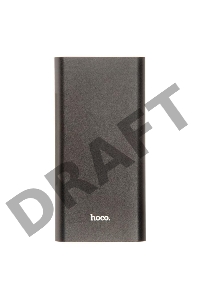 Внешний аккумулятор HOCO J68 Resourceful 5V, 2.0A, 10000mAh, черный