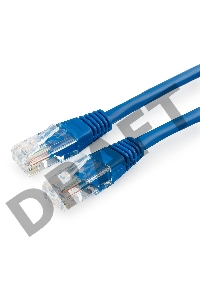 Патч-корд медный UTP Cablexpert PP10-15M/B кат.5e, 15м, литой, многожильный (синий)