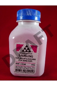 Тонер SAMSUNG CLP 300/315/320/325/360/415/500/510/600/610/660/CLX3300/3305 Magenta, (фл.45г.) AQC фас. Россия