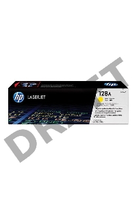 Тонер-картридж HP CE322A 128A желтый для CLJ Pro CM1415FN/CM1415FNW/CP1525N/CP1525NW 1300 стр.