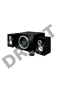 Колонки Sven MS-1085 2.1 черный 46Вт