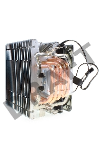 Кулер CROWN CM-5 (Для Intel и AMD,TDP до 187 Ватт,5шт. теплопроводных трубок,Синяя светодиодная подсветка,Гидродинамическии? подшипник,Размер: 148*126*85 мм)