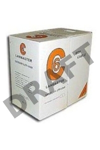 Кабель информационный Lanmaster TWT-6UTP-GY кат.6 U/UTP не экранированный 4X2 PVC внутренний 305м серый