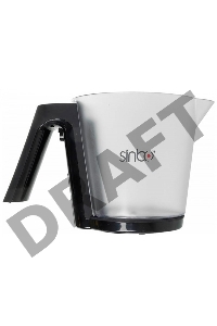 Весы кухонные Sinbo SKS-4516  черный электронные