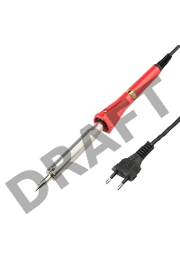 Паяльник Proconnect 12-0126-4 с керам. нагревателем, долговечное жало  220V/100 Вт