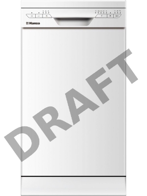 Посудомоечная машина Hansa ZWM475WEH белый (узкая)
