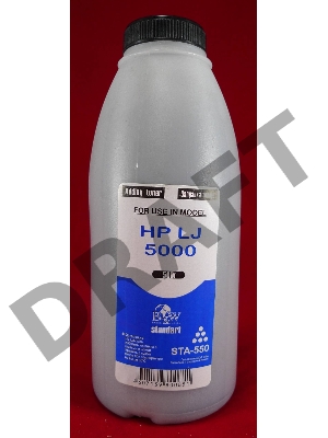 Тонер HP LJ 5000 (фл.500г.) B&W Standart фас России