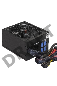 Блок питания 750W ExeGate 750PPX (ATX, APFC, SC, КПД 80% (80 PLUS), 14cm fan, 24pin, 2x(4+4)pin, 6xPCI-E, 8xSATA, 4xIDE, Cable Management, RTL, black, кабель 220V с защитой от выдергивания)
