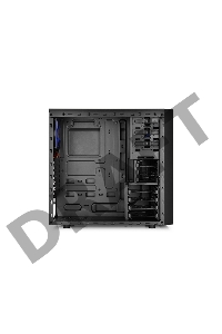 Корпус Deepcool TESSERACT BF (one black fan) без БП, черный, ATX