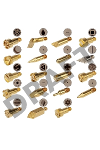 Набор паяльник-выжигатель REXANT/19 насадок/ ПРОФИ 220V/30 Вт /ZD-972A/ 12-0183-1