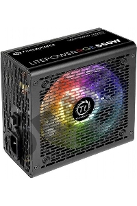 Блок питания Thermaltake Litepower RGB 550W (PS-LTP-0550NHSANE-1) v2.3, A.PFC, 80 Plus , Fan 12 cm, Retail