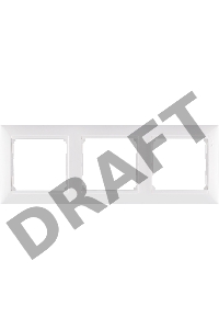 Рамка Valena - Белая - трехместная Legrand 774453