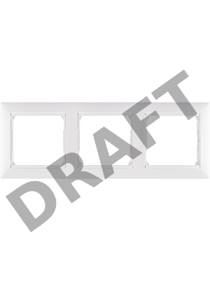 Рамка Valena - Белая - трехместная Legrand 774453