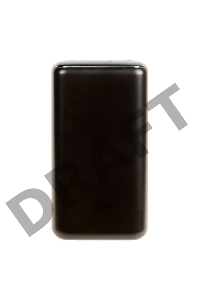 Внешний аккумулятор HOCO Q1A Kraft быстрая зарядка QC3.0, PD20, USB-A 22,5W (20000mAh), черный