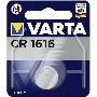 Батарейка Varta ELECTRONICS CR1616 BL1 Lithium 3V (6616) (1/10/100)