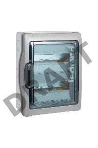 Влагозащищенный щиток IP65 2х12 мод. с шинами N+PE