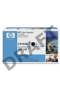Тонер-картридж HP C9720A черный для Color LJ4600 Series, Black 9000стр.