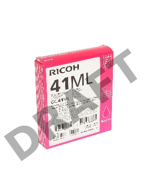 Картридж тип GC 41МL (0.6K) пурпурный для Aficio SG 2100N/ 3110DN/ 3110DNw