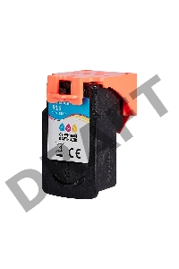 Струйный картридж Sakura 2971B007 (513 Color) для Canon, триколор, 15 мл., 400 к.